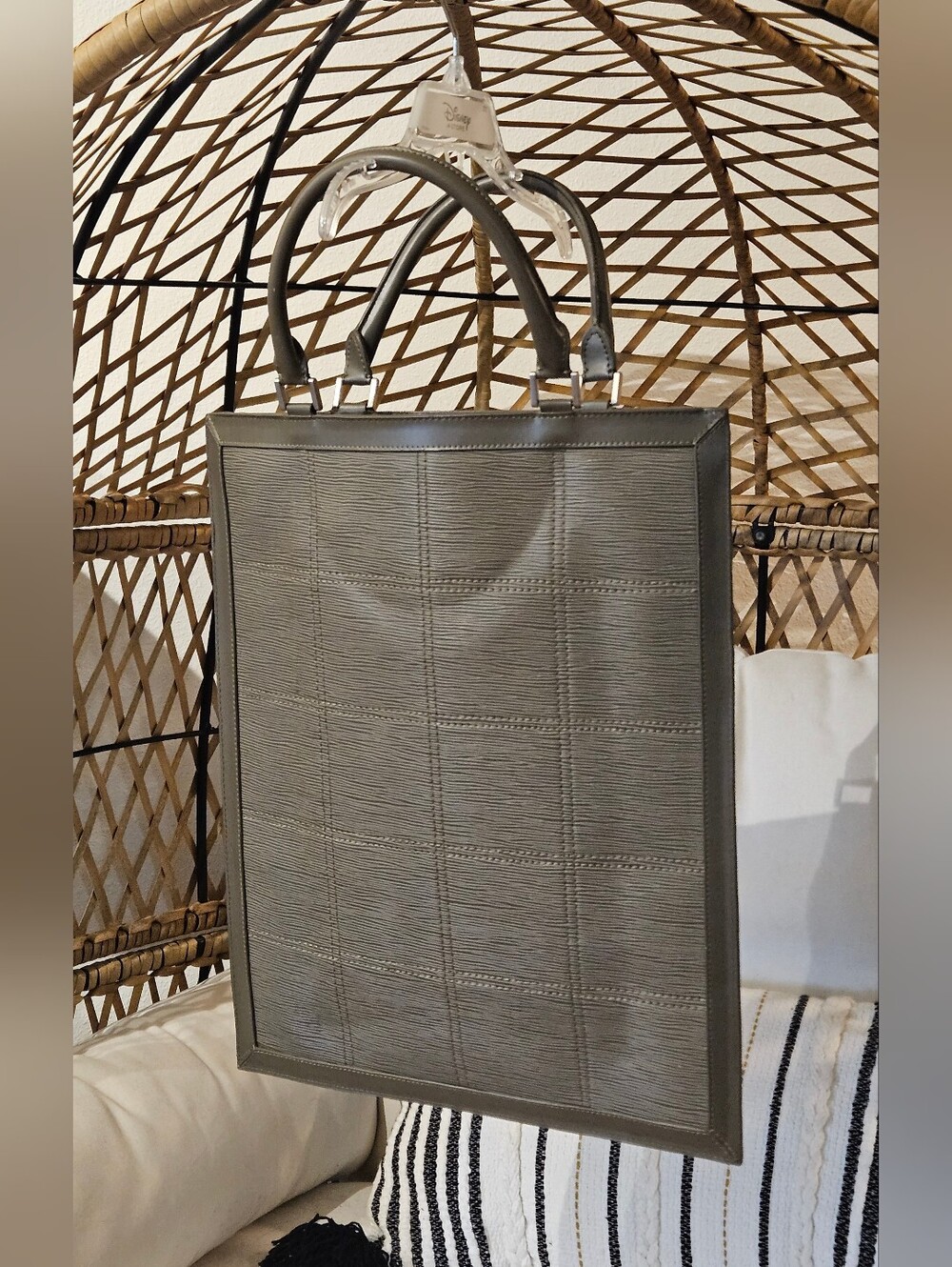 EPI Leather Flat Document Tote